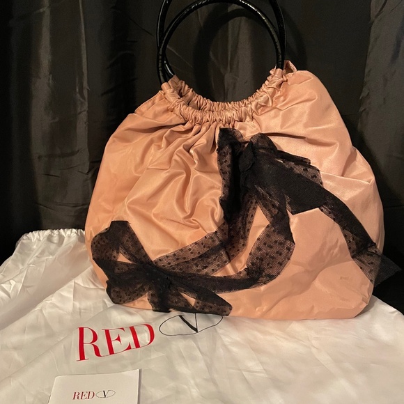 RED Valentino Bag with Lace Bow - Picture 1 of 7